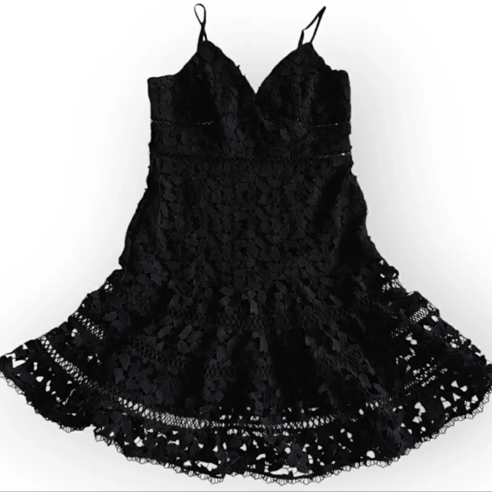 Bardot Black Sexy Lace dress size 8